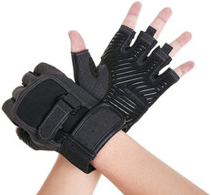Workout Gloves Men Weightlifting, Perfect for Protect Palm (Gray,Size:L) - £11.65 GBP