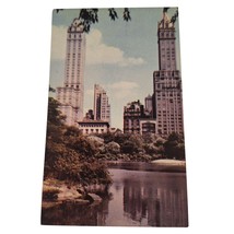 Postcard Central Park Looking South Across The Lake New York Chrome Unposted - £5.33 GBP