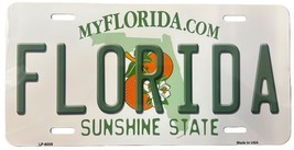 Florida 12x6 Decorative License Plate - $240.15 MXN