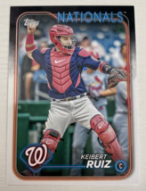 2024 Topps Series 1 Keibert Ruiz #239 Washington Nationals BASEBALL Card - $1.97