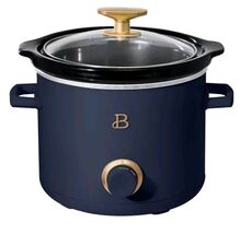 Beautiful Brand ~ 2 Quart ~ Slow Cooker ~ STARRY NIGHT (Blue) by Drew Ba... - $40.00