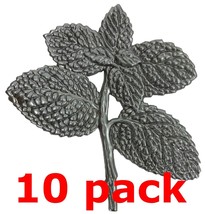 Metal Stampings Mint Sprig Leaf Leaves Plants Decor STEEL .020&quot; Thicknes... - $19.35