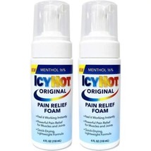 Icy Hot Original Pain Relief Foam 4 oz Pain Relief for Muscle &amp; Joints 08/23 - £14.25 GBP