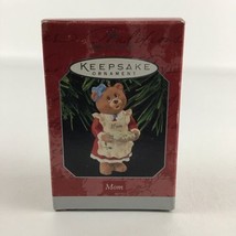 Hallmark Keepsake Christmas Tree Ornament Mom Apron Bear Vintage 1998 New - $16.78
