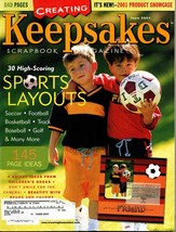 Creating Keepsakes Magazine June 2001 30 High Scoring Sports Layouts - £6.07 GBP
