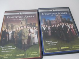 Downton Abbey UK BBC TV Series DVD Lot Seasons Two 2 Three 3 - No Scratches  - £11.07 GBP