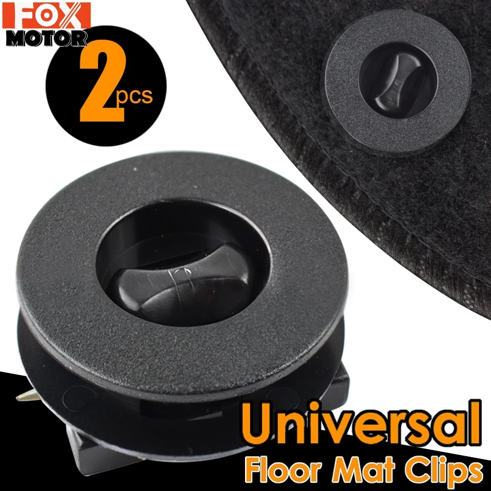 2Pcs Fixing Grips Clamps Floor Mats Holders Car Mat Carpet Clips Fixing ... - £9.17 GBP