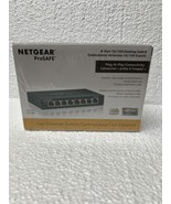 Netgear ProSAFE 8-port 10/100 Desktop Ethernet Switch Model #FS108 - BRA... - $41.57