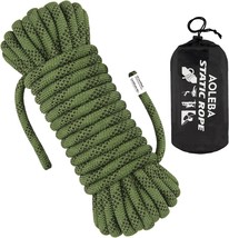 Aoleba 10.5 Mm Static Climbing Rope, Escape Rope, Ice Climbing Equipment, Fire - £67.90 GBP