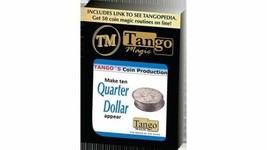 Tango Magic Coin Production - Quarter D0185 (Gimmicks and Online Instructions) - $188.09