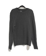 Abercrombie Mens M Sweater Grey Brown Geometric Preppy Date Night Business - $34.41 CAD