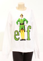 Elf White Elf Graphic Pullover  Sweatshirt  Women&#39;s  M  NEW - £39.32 GBP