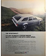 AMEICAN MOTORS - THE SPORTABOUT-Station Wagon-1971 VTG Print Ad!! - $16.32 CAD