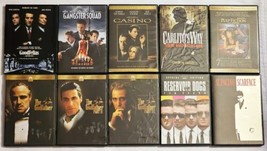 Goodfellas, Godfather 1-3, Carlito&#39;s Way 1 &amp; 2, Casino, 11 Gangster Movie Lot - £17.90 GBP