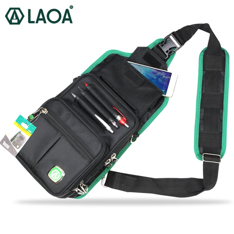 New LAOA Multifunction Messenger Bag Cross Body Electrician Hardware Mec... - $89.86
