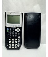 TI-84 Plus Graphing Calculator Texas Instruments - w/ Cover &amp; Batteries ... - $37.57