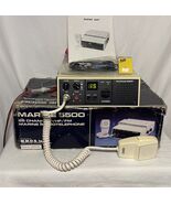 Vintage Marine 5500 radio telephone No. 0104 by M.M.O.S with owners manu... - $200.47