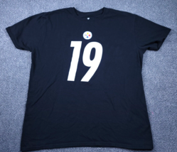 Fanatics Pittsburgh Steelers Shirt Mens XL Smith-Schuster 19 T-Shirt NFL... - £10.14 GBP