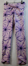 Free People Movement Leggings Womens Small Purple Tie Dye Elastic Waist NWOT - £27.21 GBP