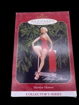 Marilyn Monroe Hallmark Keepsake Ornament NEW Vintage in Open Box Red Dr... - $27.87
