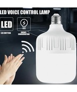 Sound Activated LED Bulb Voice Control Light, E27 Base, 220V, 6500K Cold White - $8.35