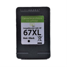 Compatible with HP 67XL (3YM57AN) Black Remanufactured EcoInk Ink Cartridge - 24 - £22.72 GBP