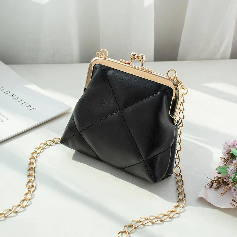 Fashion Single Shoulder Bag Diamond Lattice Embroidery Messenger Bag For... - £15.24 GBP