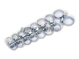 16 pcs Assorted Hose Clamps Set Jubilee Clips Zinc - £3.77 GBP