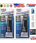 Multipurpose Black RTV Silicone Sealant, 3 oz. Tubes (Pack of 2) for Hom... - $420.09 MXN
