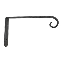 7-Inch Wrought Iron Plant Hangers with Curl - Set of 4 - £33.56 GBP