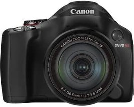 Canon Sx40 Hs 12.1Mp Digital Camera With 35X Wide Angle Optical, Angle Wide Lcd - £155.06 GBP