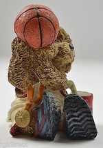 James Alex Basketball Bear Figurine 4" Tall Decorative Collectible Resin Decor - $9.74