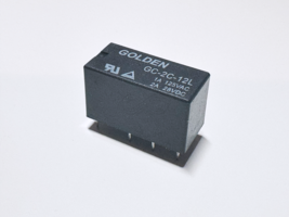 GC-2C-12L GOLDEN PCB Relay 12VDC DPDT 2A 28VDC Sealed 8-Pin - $5.45