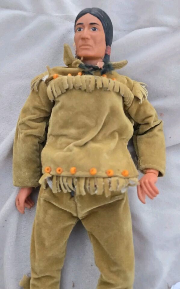 Vintage 1973 Hubley Tonto from the Lone Ranger 9.5" Action Doll - $42.06