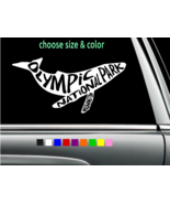 Olympic National Park Humpback Whale Vinyl Window Car Decal CHOOSE SIZE ... - €2,85 EUR+