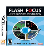 Flash Focus Vision Training in Minutes a Day - Nintendo DS DSL DSi Video... - $10.91