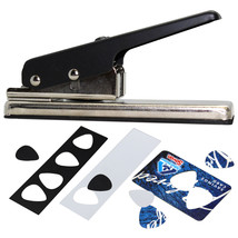 Guitar Pick Maker Punch Plectrum Card Cutter Tool Cut Machine DIY Strip ... - $29.44