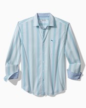 Tommy Bahama men&#39;s sarasota stretch seaview islandzone shirt in Gulf Sho... - £59.00 GBP