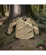 LL Bean Barn Farm Field Jacket Mens M Reg Brown Work Chore Plaid Flannel... - $839.77 MXN