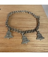 Vtg Southwestern Bell Telephone Service Charm Bell Systems Sterling CTO - €26,47 EUR