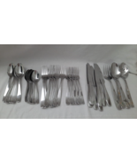 Lot of 38 Pieces Towle Living Collection ~ Memoir ~ Stainless 18/0 - £104.62 GBP