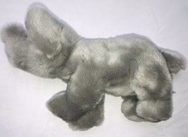 Aurora Elephant Plush Gray 12&quot; Long Stuffed Animal - £7.11 GBP