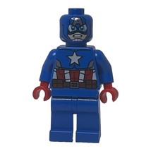 Captain America Blue Suit Brown Belt Avengers Lego minifigure Super Hero Mini - £6.37 GBP