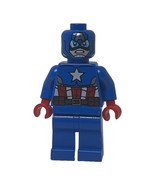 Captain America Blue Suit Brown Belt Avengers Lego minifigure Super Hero... - $150.98 MXN