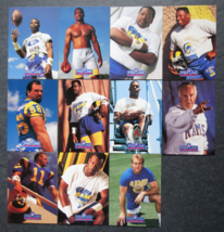 1991 Pro Line Portraits Los Angeles Rams Team Set of 11 Football Cards - £3.14 GBP