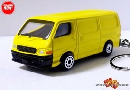Rare Key Chain Yellow Toyota Hiace Japan Van Custom Ltd Nice For Gift Or Diorama - £31.15 GBP