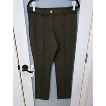 NWT Premise Studio Green Slim Taper Pants Women’s Size 10 Career Stretch - $475.98 MXN