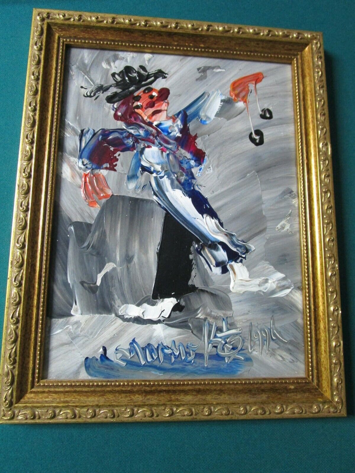 Morris Katz Original Oil Paintings Clown Pick ONE - $146.01
