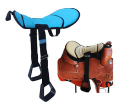 Horse Western Saddle Youth Neoprene Padded Seat Buddy Stirrups 5138TS01 - $49.49+