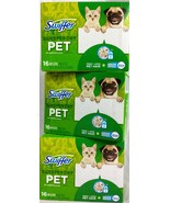 3 Pack Swiffer Sweeper Dry Pet  With Febreze Odor Defense 16 Count Dry C... - €16,95 EUR